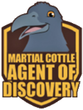 Martial Cottle Park agent of discovery an illustration of a crow