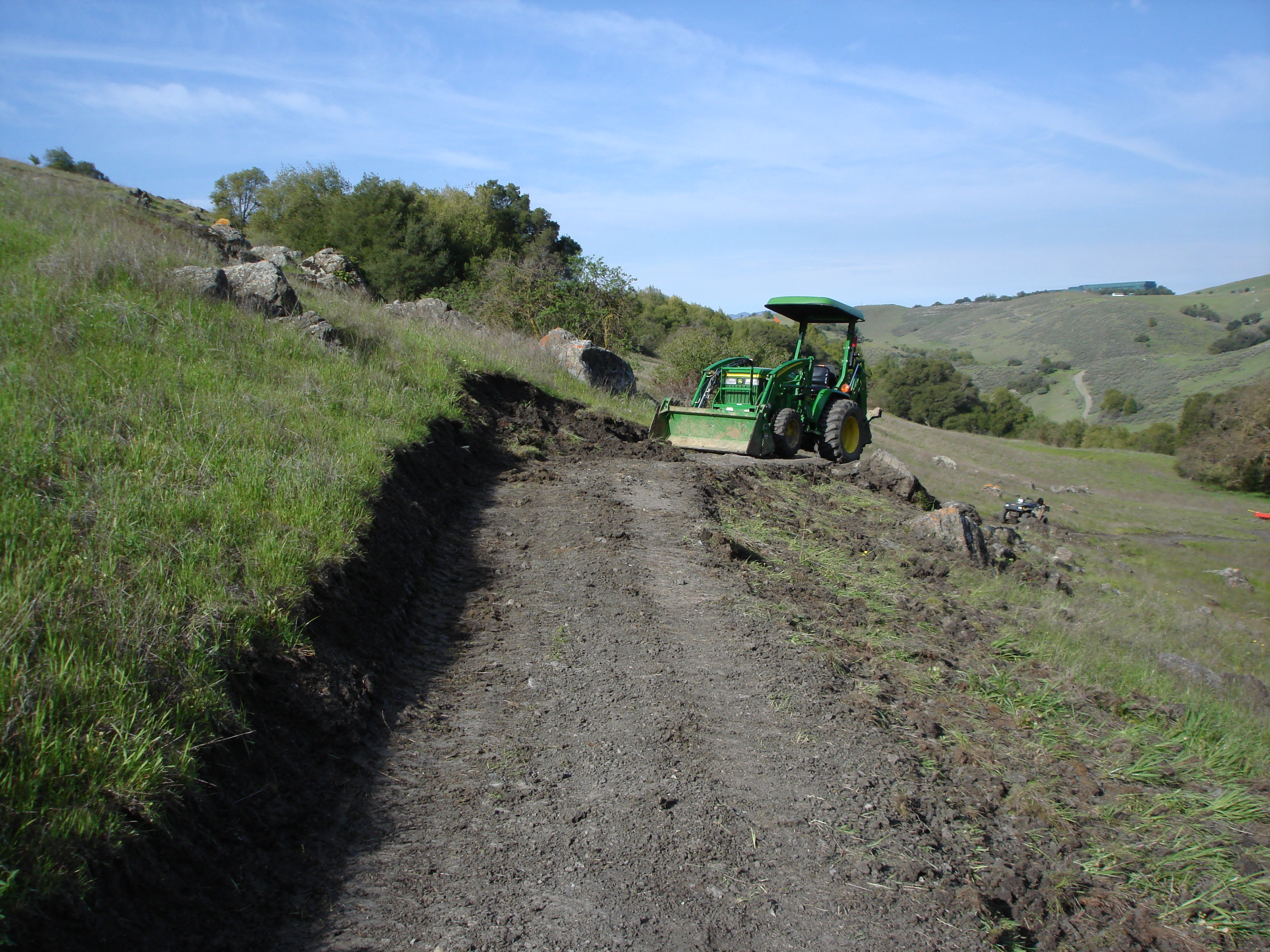 Trail Work at Santa Teresa County Park
