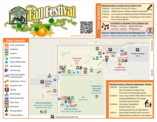 Fall Festival 2023 Full Event Map and Schedule