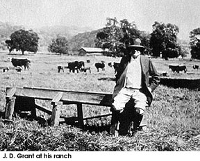 J.D. Grant at his ranch
