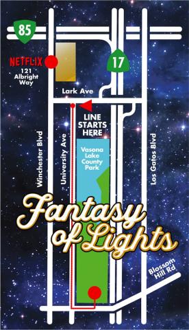 Fantasy of Lights map 2021