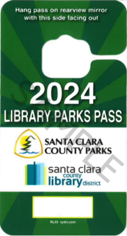 Library Parks Pass Hangtag