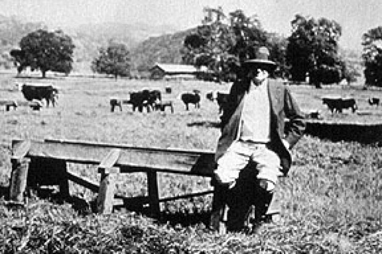 J.D. Grant at his ranch